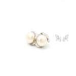 Silver Pearl Cufflinks