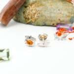 Citrine Cufflinks for Men