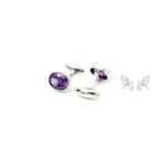 Alexandrite Gemstone Cufflinks