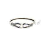 sapphire bangle bracelet