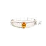 Citrine Bangle Bracelet