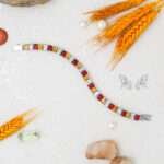 citrine tennis bracelet
