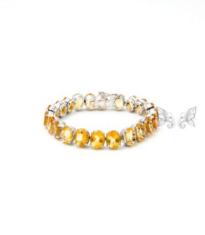 Citrine Tennis Bracelet