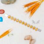 Citrine Statement Bracelet