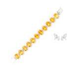Citrine Statement Bracelet