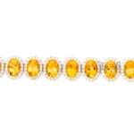Citrine Statement Bracelet