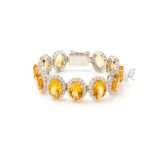 Citrine Statement Bracelet
