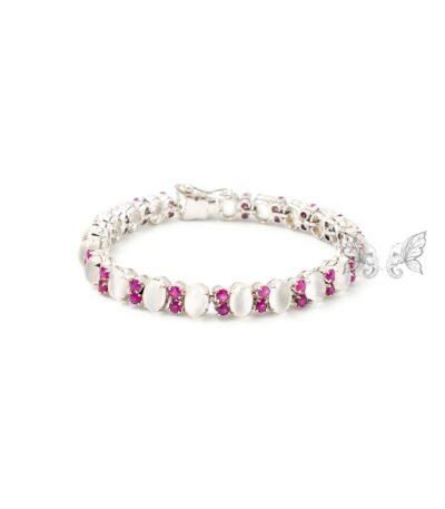 Silver Moonstone Bracelet
