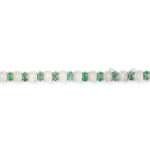 Silver Gemstone Bracelet
