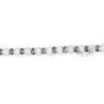 Moonstone & Blue Sapphire Bracelet for Women