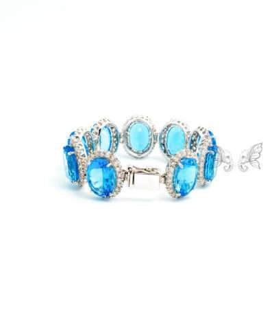 Blue Topaz Bracelet