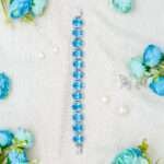 Silver Blue Topaz Bracelet