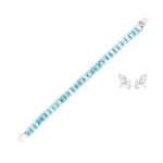 blue topaz Gemstone Bracelet