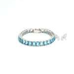 blue topaz Gemstone Bracelet
